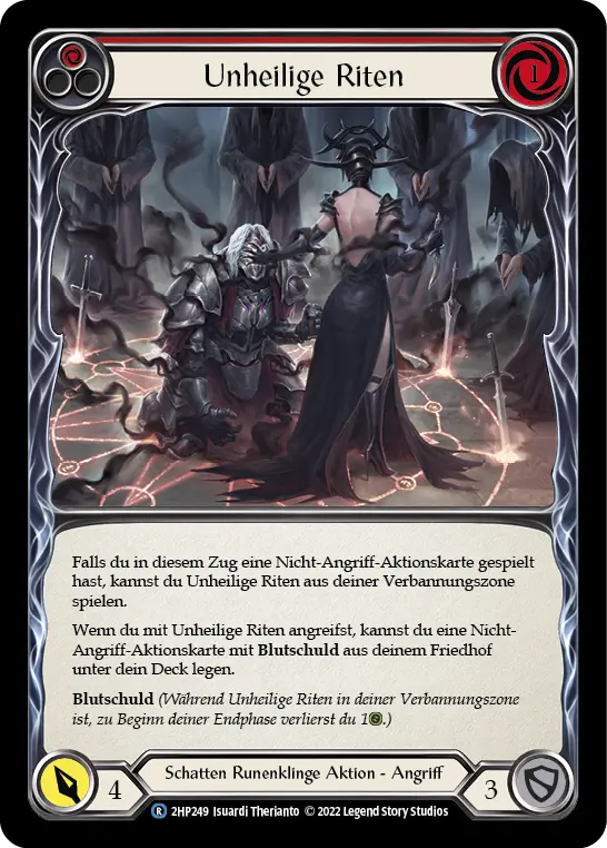 Card: Unhallowed Rites (red)
