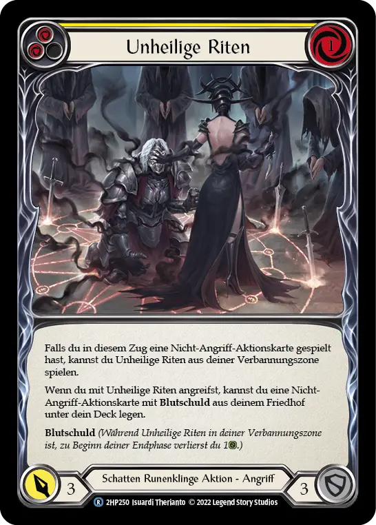 Card: Unhallowed Rites (yel)
