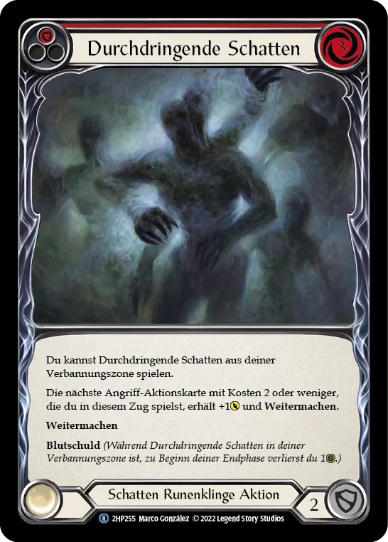 Card: Seeping Shadows (red)