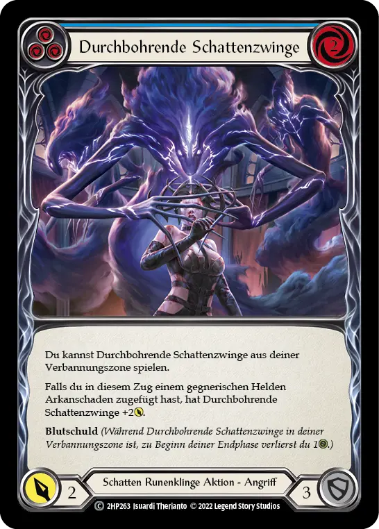Card: Piercing Shadow Vise (blu)