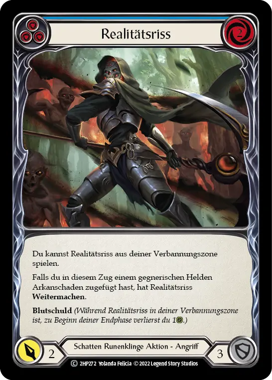 Card: Rip Through Reality (blu)