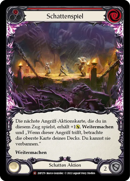 Card: Shadow Puppetry (red)