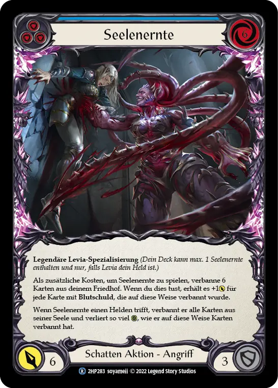 Card: Soul Harvest (blu)
