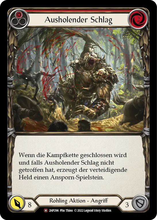 Card: Swing Big (red)