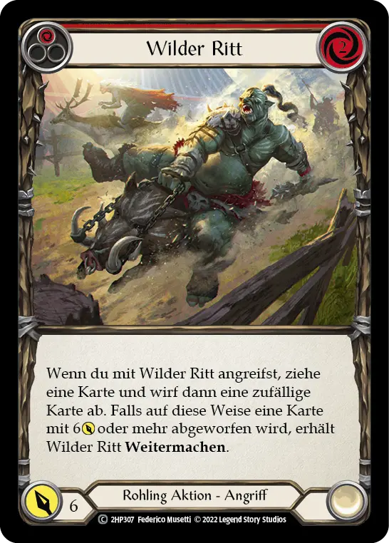 Card: Wild Ride (red)