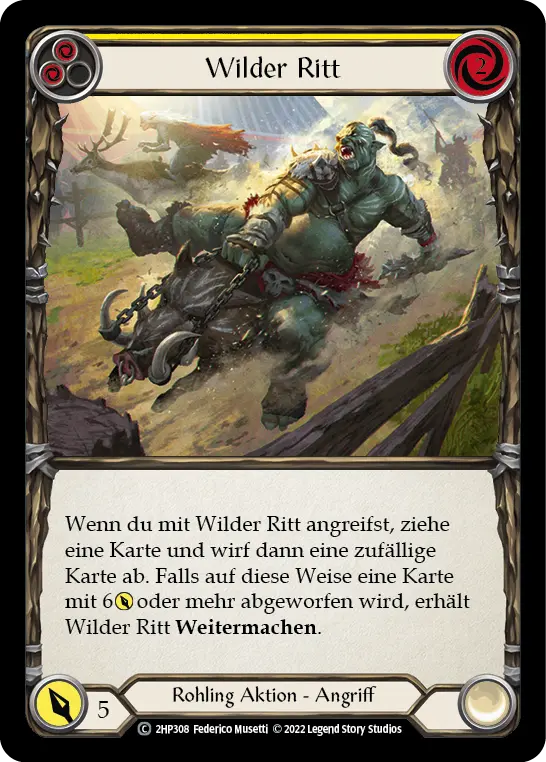 Card: Wild Ride (yel)