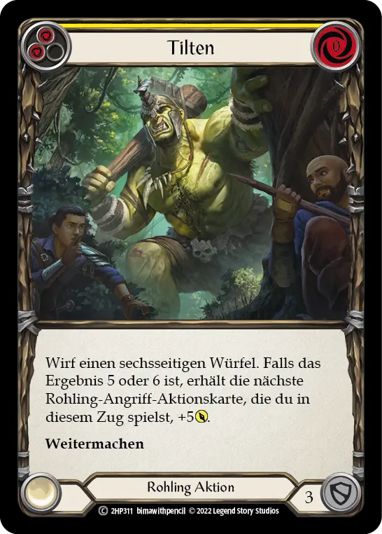 Card: Bad Beats (yel)