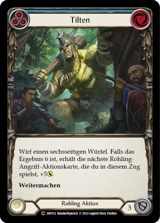 Card: Bad Beats (blu)