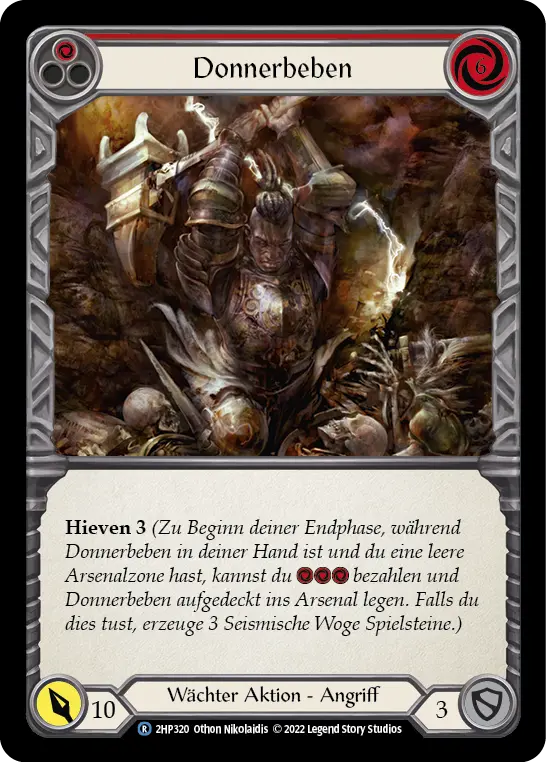 Card: Thunder Quake (red)