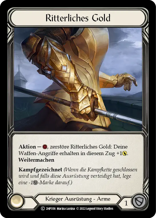 Card: Gallantry Gold