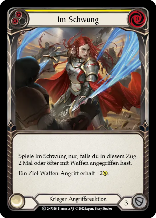 Card: In the Swing (yel)