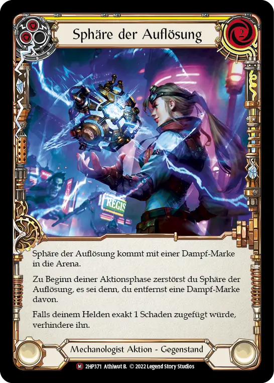 Card: Dissolution Sphere (yel)