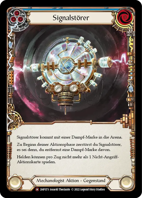 Card: Signal Jammer (blu)