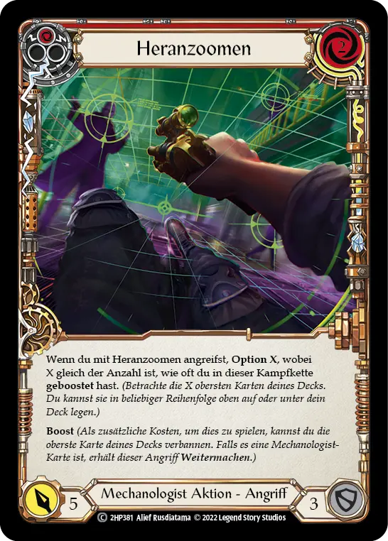 Card: Zoom In (red)