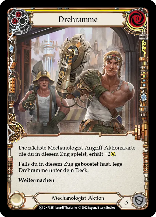 Card: Rotary Ram (yel)