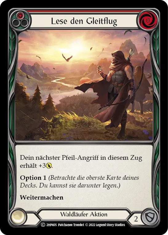 Card: Read the Glide Path (red)