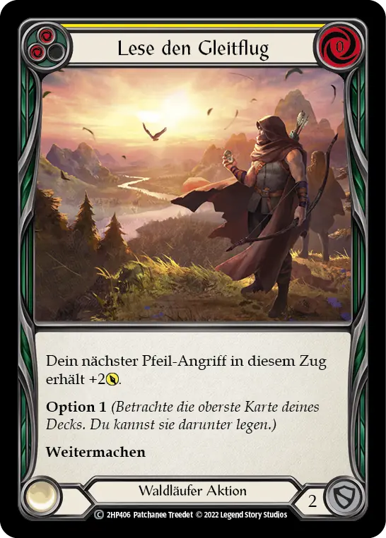 Card: Read the Glide Path (yel)