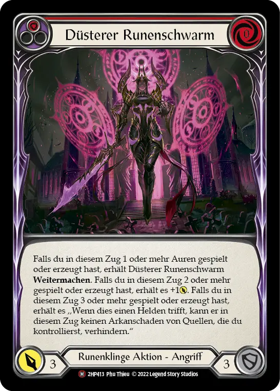 Card: Swarming Gloomveil (red)