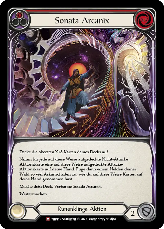 Card: Sonata Arcanix (red)