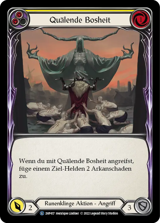 Card: Vexing Malice (yel)