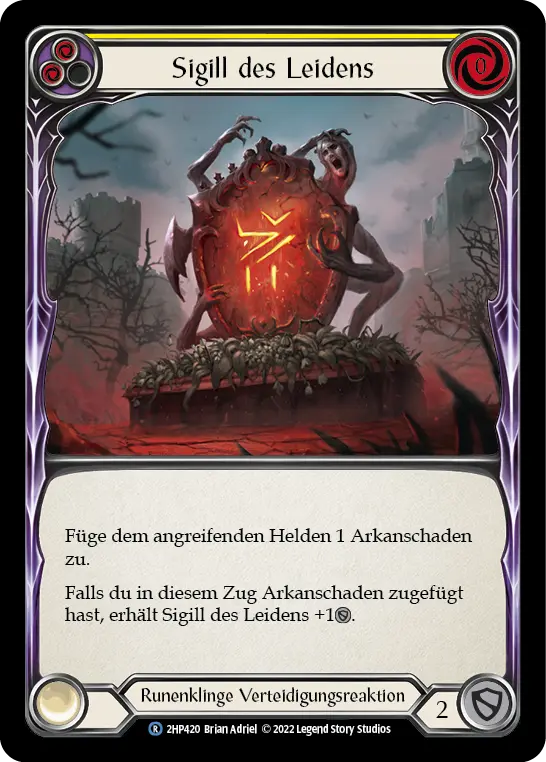 Card: Sigil of Suffering (yel)