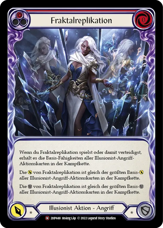Card: Fractal Replication (red)