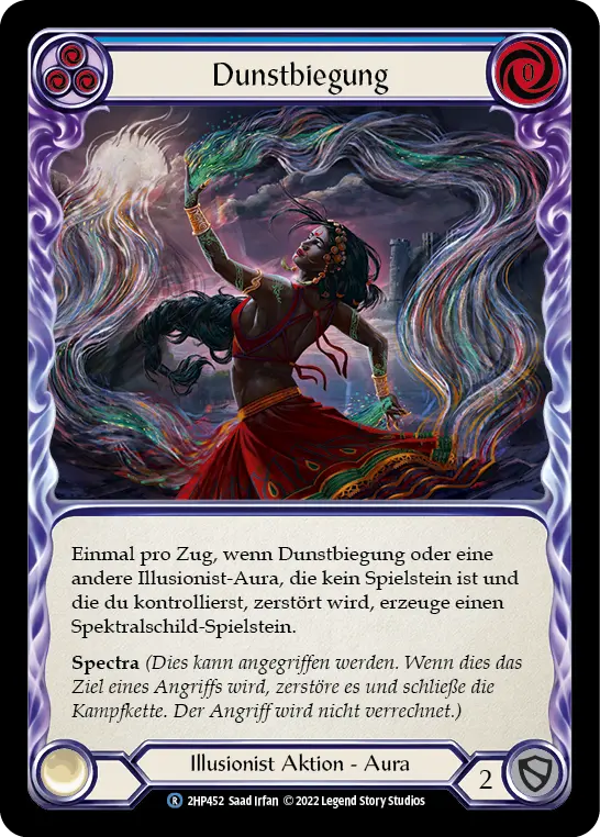 Card: Haze Bending (blu)