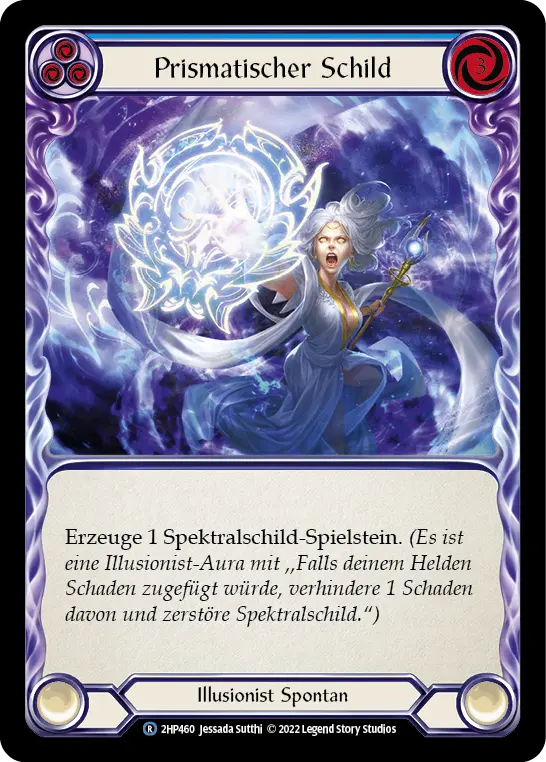 Card: Prismatic Shield (blu)