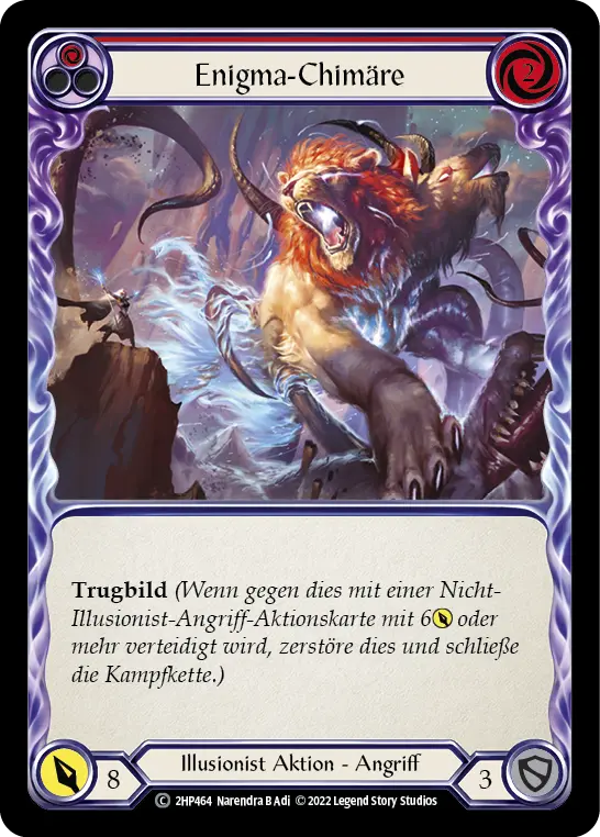 Card: Enigma Chimera (red)