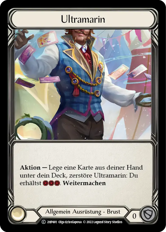 Card: Deep Blue
