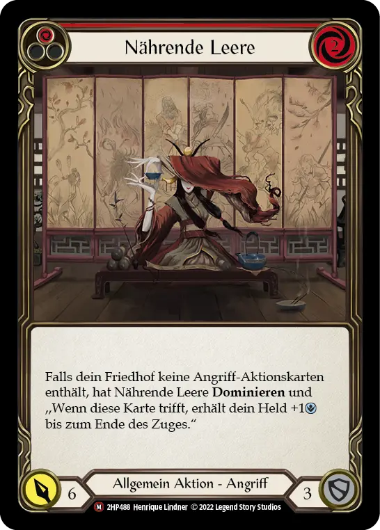 Card: Nourishing Emptiness (red)
