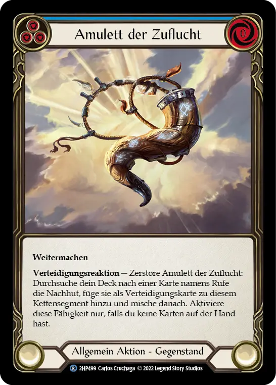 Card: Amulet of Havencall (blu)