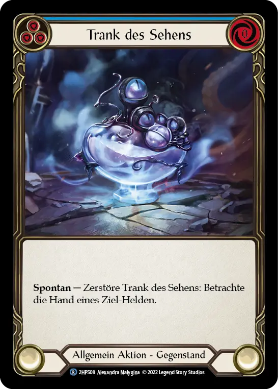 Card: Potion of Seeing (blu)