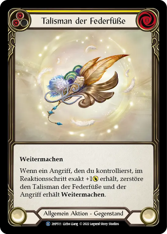 Card: Talisman of Featherfoot (yel)