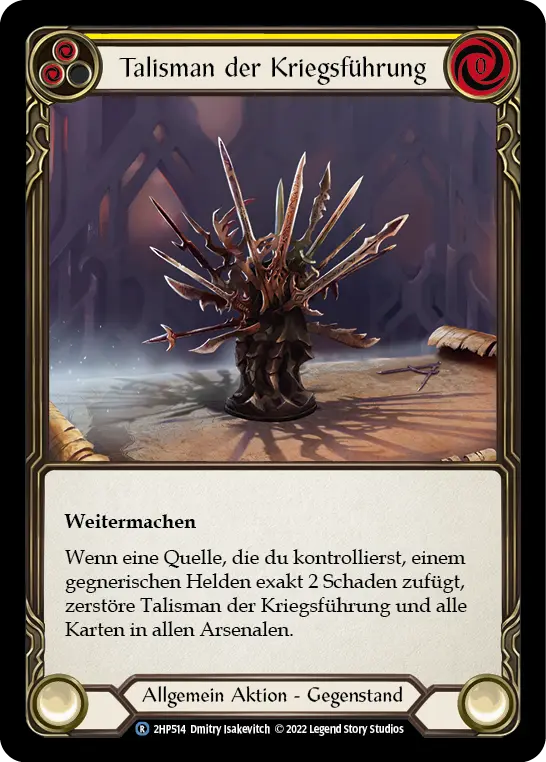 Card: Talisman of Warfare (yel)