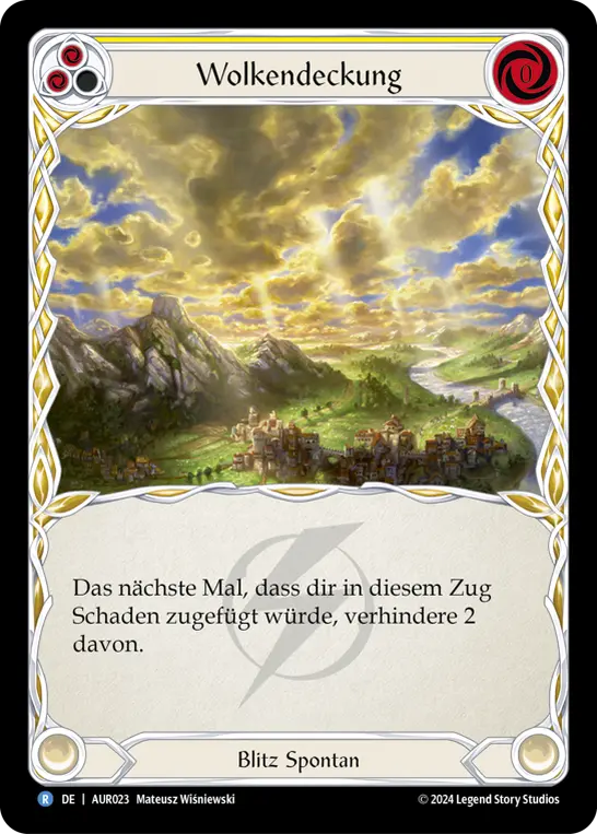 Card: Cloud Cover (yel)