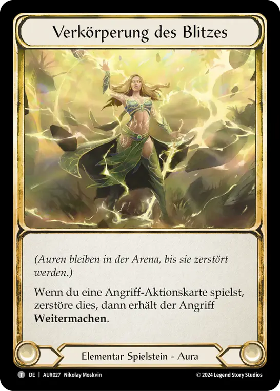 Card: Embodiment of Lightning