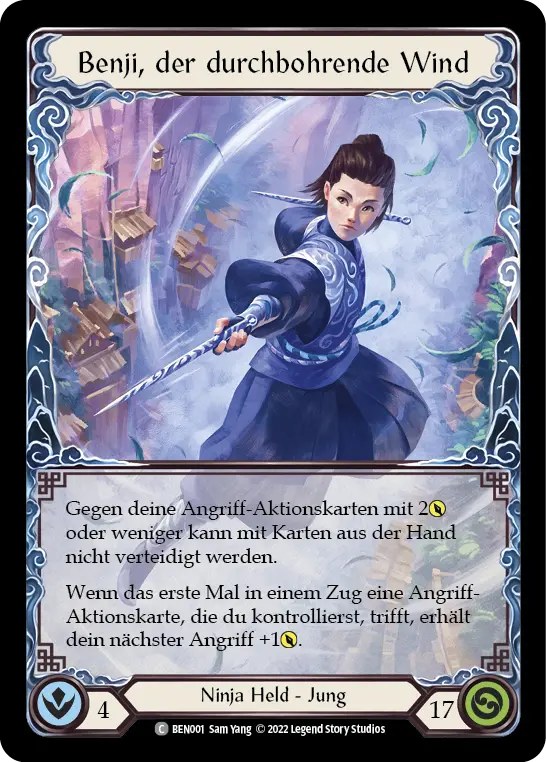 Card: Benji, the Piercing Wind