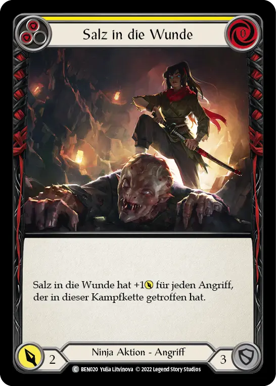 Card: Salt the Wound (yel)