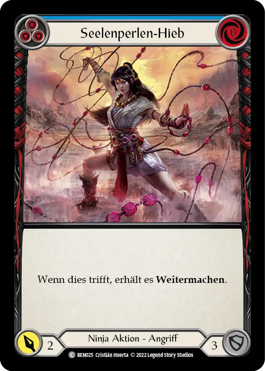 Card: Soulbead Strike (blu)