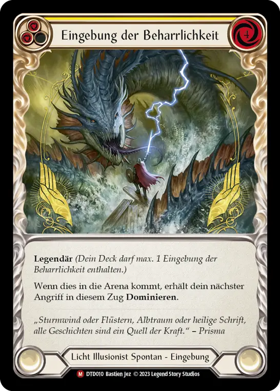 Card: Figment of Tenacity (yel)