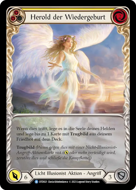 Card: Herald of Rebirth (yel)