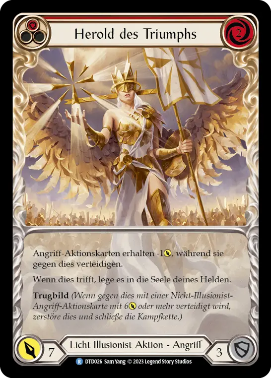 Card: Herald of Triumph (red)