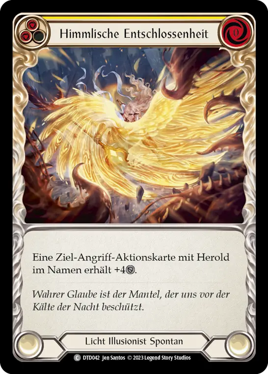 Card: Celestial Resolve (yel)