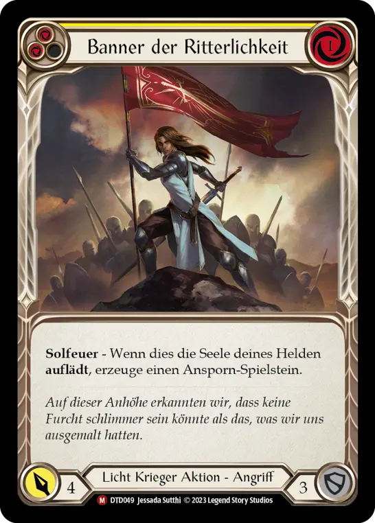 Card: Banneret of Gallantry (yel)