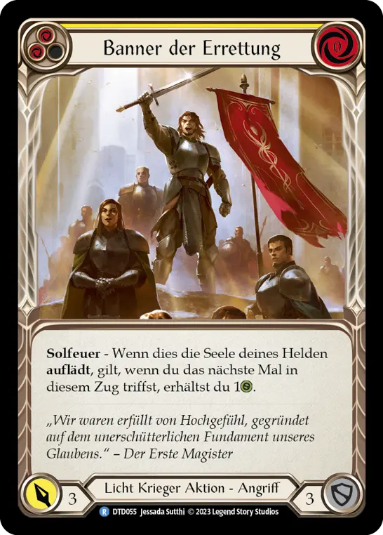 Card: Banneret of Salvation (yel)