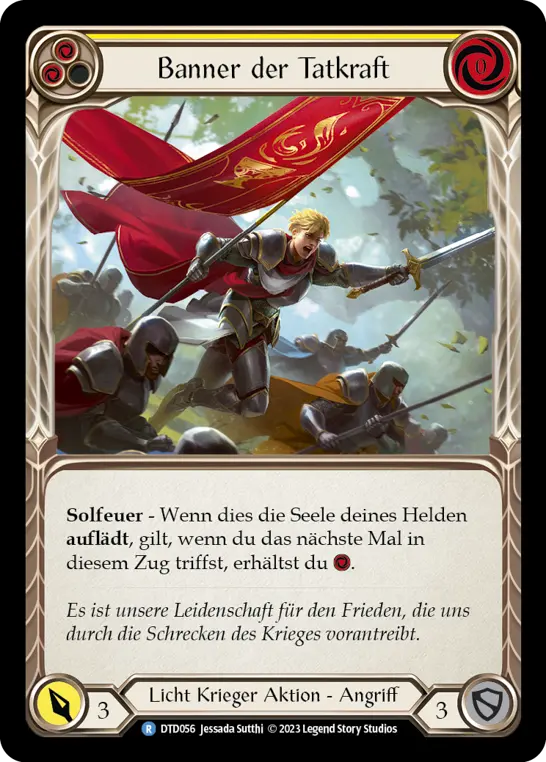 Card: Banneret of Vigor (yel)