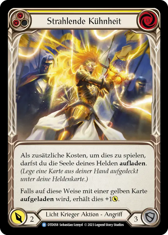 Card: Beaming Bravado (yel)