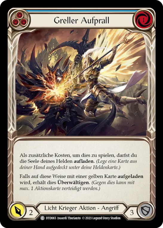 Card: Glaring Impact (blu)