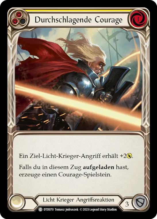 Card: Resounding Courage (yel)